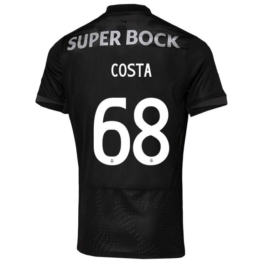 Danxen Herren Daniel Costa #68 Schwarz Weiß Auswärtstrikot Trikot 2025/26 T-Shirt Österreich