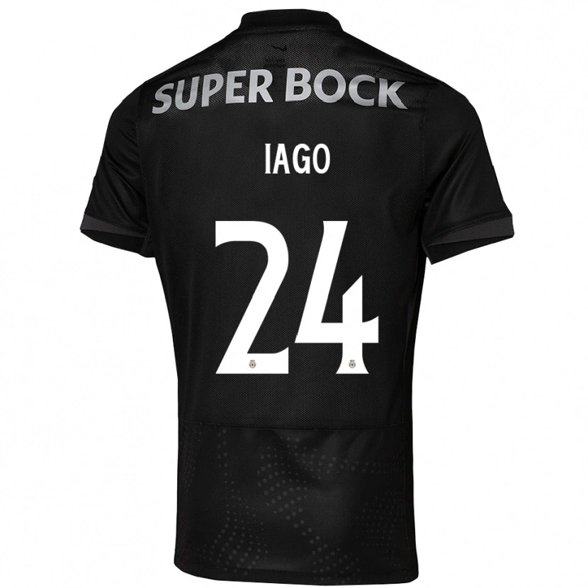 Danxen Herren Paulo Iago #24 Schwarz Weiß Auswärtstrikot Trikot 2025/26 T-Shirt Österreich