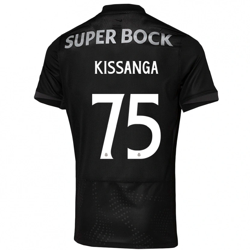 Danxen Herren Manuel Kissanga #75 Schwarz Weiß Auswärtstrikot Trikot 2025/26 T-Shirt Österreich