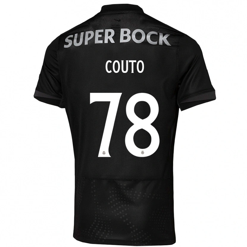 Danxen Herren Mauro Couto #78 Schwarz Weiß Auswärtstrikot Trikot 2025/26 T-Shirt Österreich