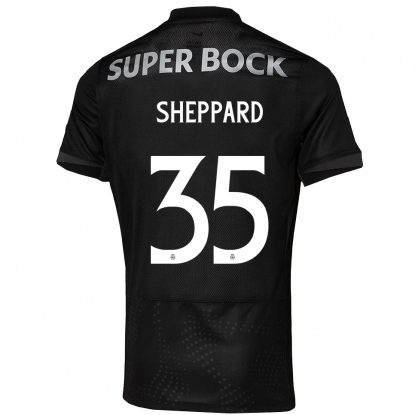 Danxen Herren Catriona Sheppard #35 Schwarz Weiß Auswärtstrikot Trikot 2025/26 T-Shirt Österreich