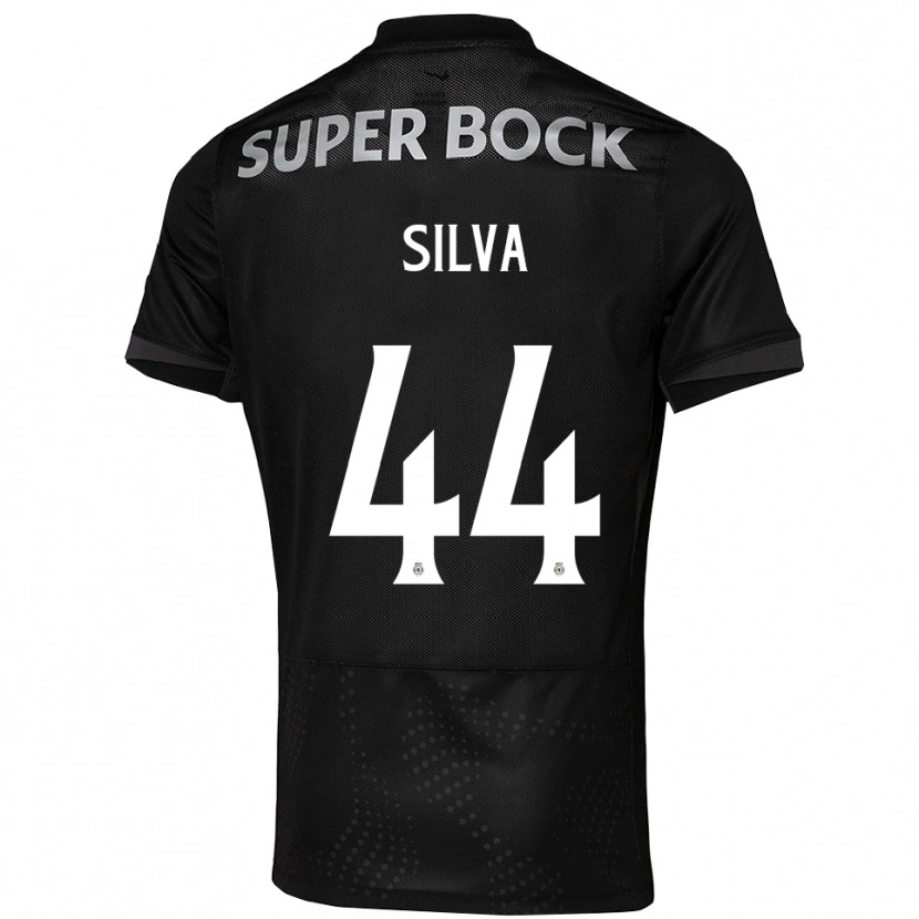 Danxen Herren Pedro Silva #44 Schwarz Weiß Auswärtstrikot Trikot 2025/26 T-Shirt Österreich