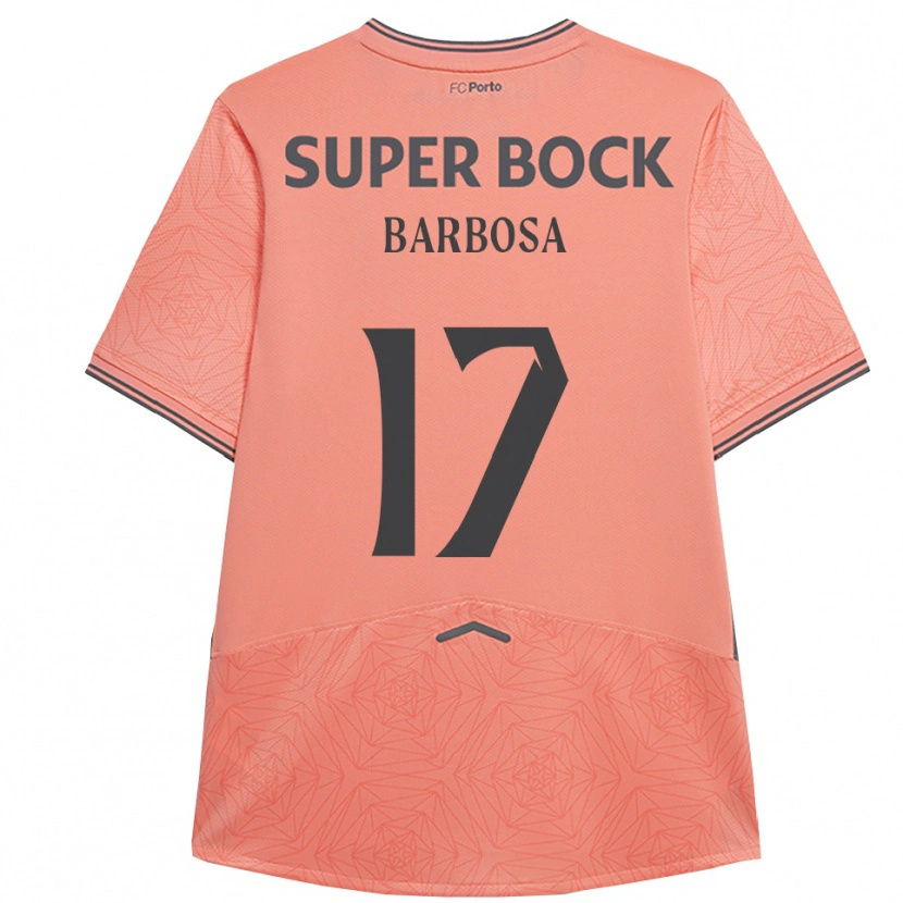 Danxen Herren Rúben Barbosa #17 Rosa Marineblau Auswärtstrikot Trikot 2025/26 T-Shirt Österreich