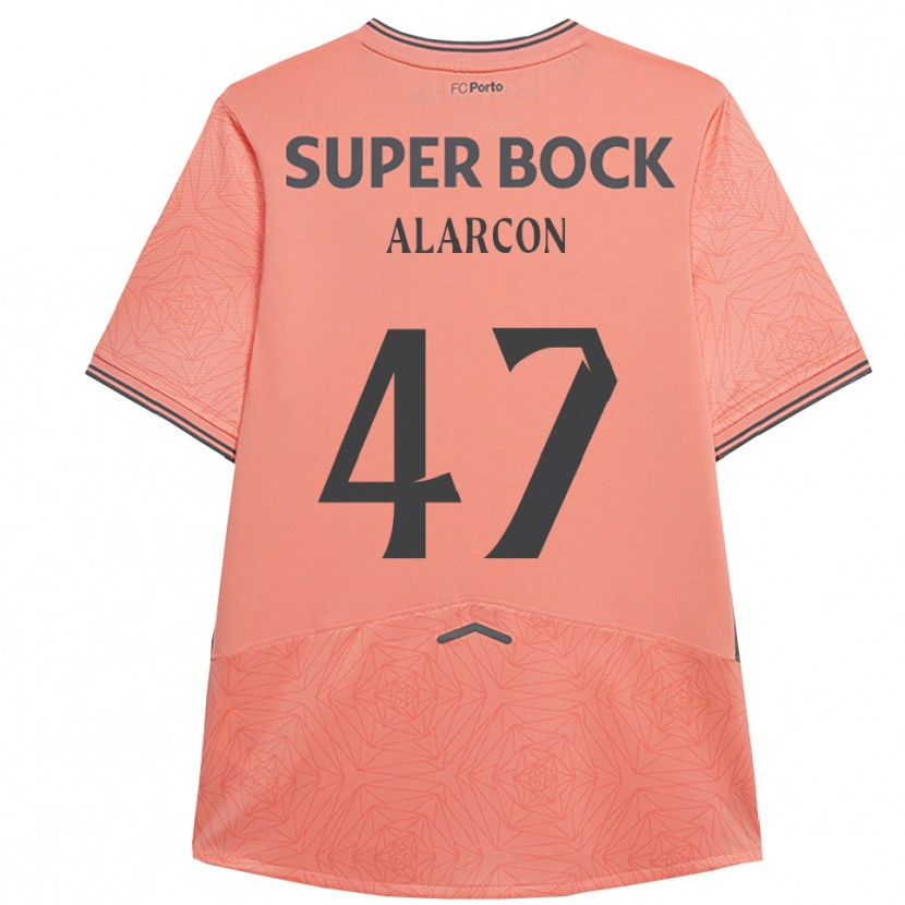 Danxen Herren Ángel Alarcón #47 Rosa Marineblau Auswärtstrikot Trikot 2025/26 T-Shirt Österreich