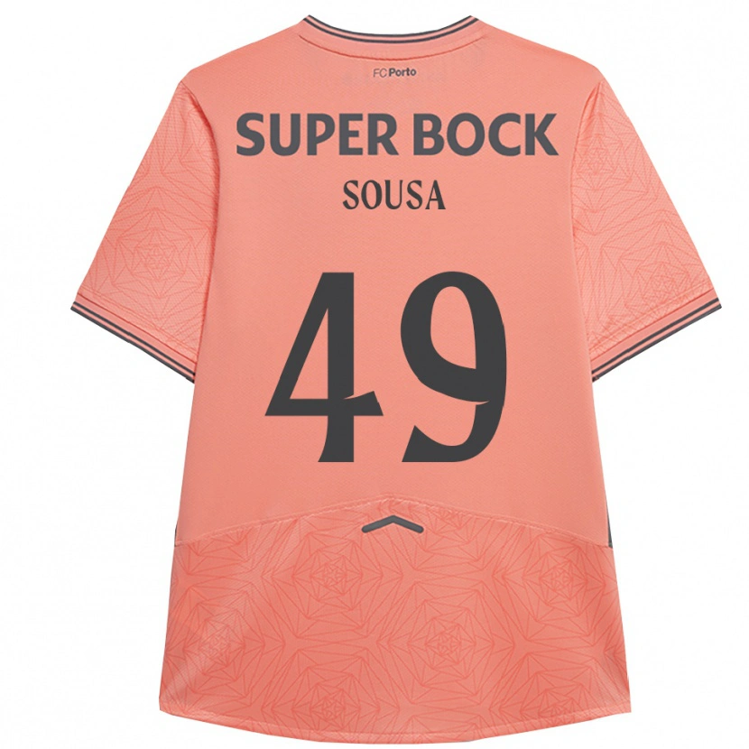 Danxen Herren Gonçalo Sousa #49 Rosa Marineblau Auswärtstrikot Trikot 2025/26 T-Shirt Österreich