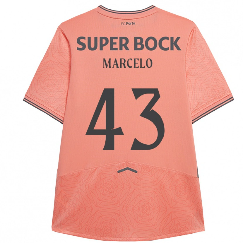Danxen Herren Joao Marcelo #43 Rosa Marineblau Auswärtstrikot Trikot 2025/26 T-Shirt Österreich