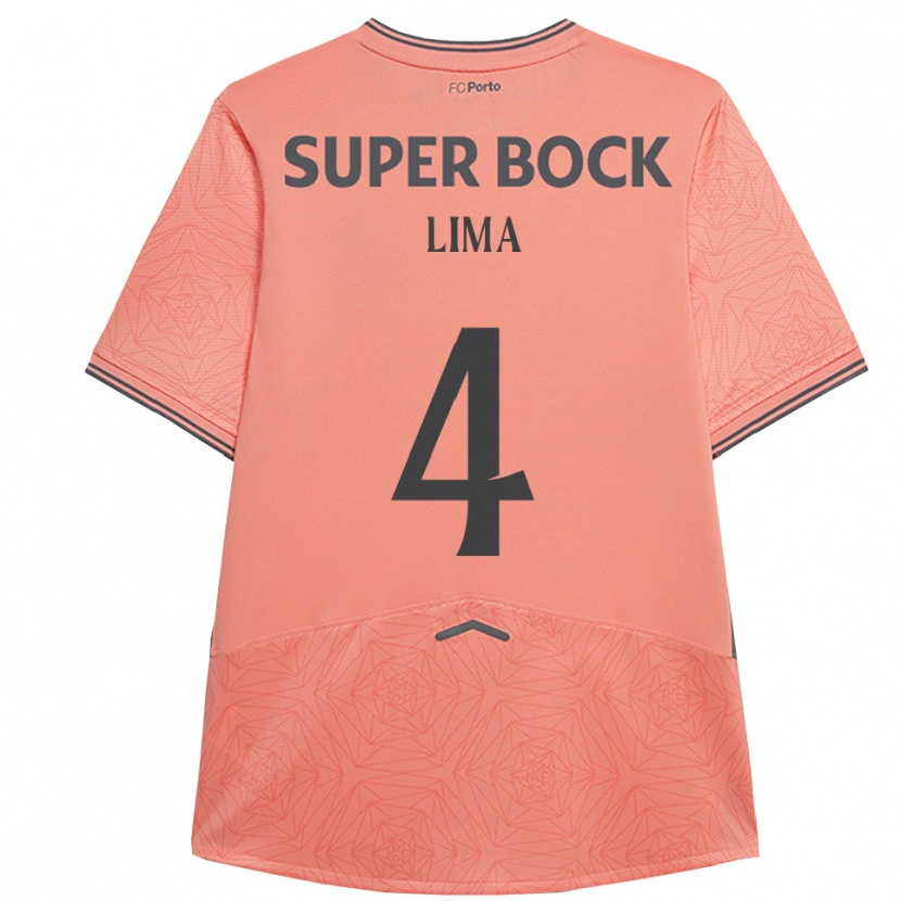 Danxen Herren Karoline Lima #4 Rosa Marineblau Auswärtstrikot Trikot 2025/26 T-Shirt Österreich