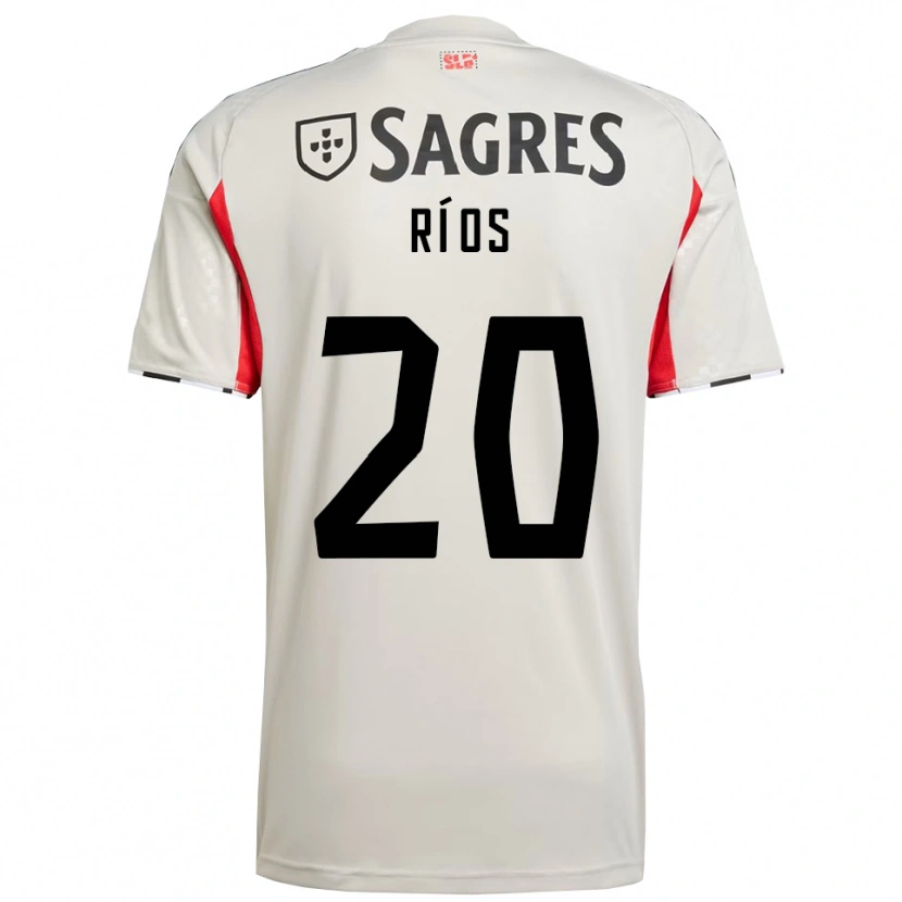Danxen Herren Richard Ríos #20 Creme Weiß Rot Auswärtstrikot Trikot 2025/26 T-Shirt Österreich