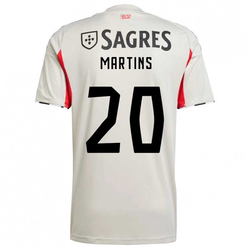 Danxen Herren Lara Martins #20 Creme Weiß Rot Auswärtstrikot Trikot 2025/26 T-Shirt Österreich