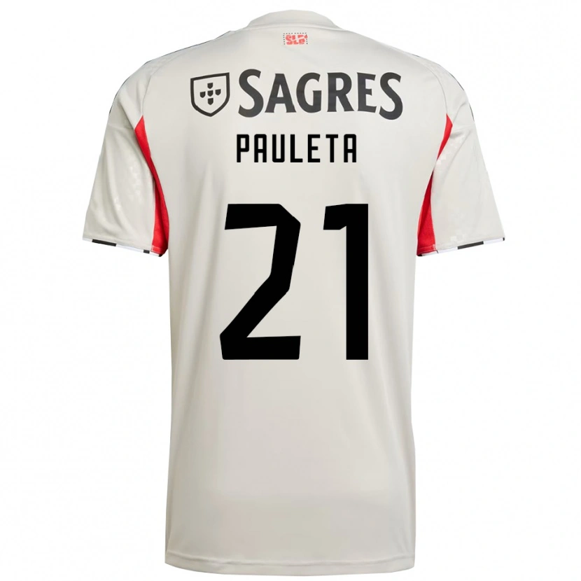 Danxen Herren Paula Domínguez Encinas #21 Creme Weiß Rot Auswärtstrikot Trikot 2025/26 T-Shirt Österreich