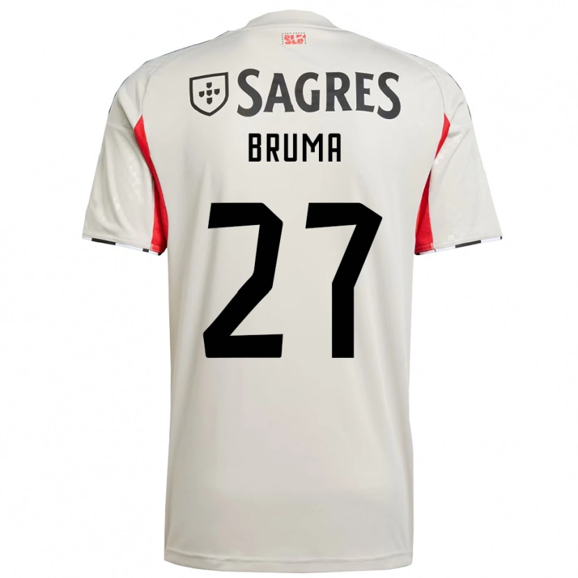 Danxen Herren Bruma #27 Creme Weiß Rot Auswärtstrikot Trikot 2025/26 T-Shirt Österreich