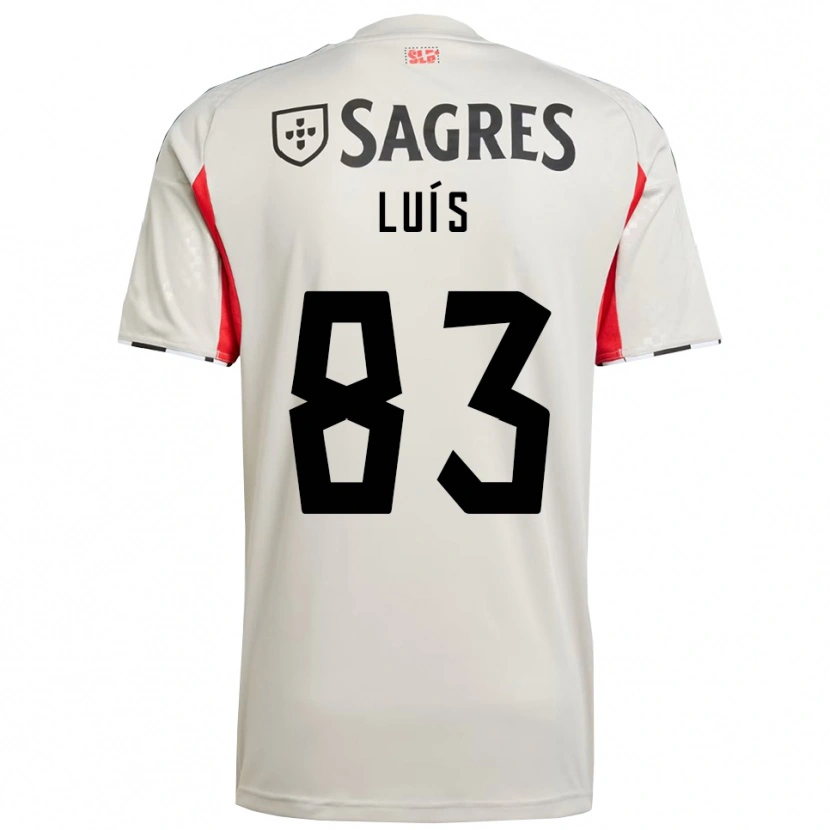 Danxen Herren Rafael Luís #83 Creme Weiß Rot Auswärtstrikot Trikot 2025/26 T-Shirt Österreich