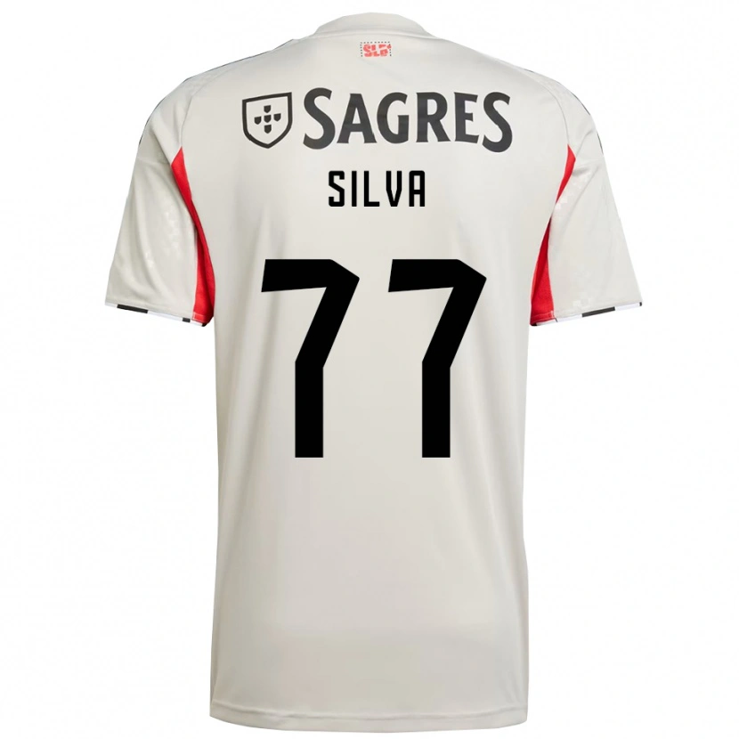 Danxen Herren Jessica Silva #77 Creme Weiß Rot Auswärtstrikot Trikot 2025/26 T-Shirt Österreich