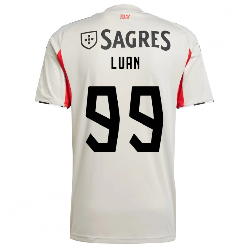 Danxen Herren Luan #99 Creme Weiß Rot Auswärtstrikot Trikot 2025/26 T-Shirt Österreich