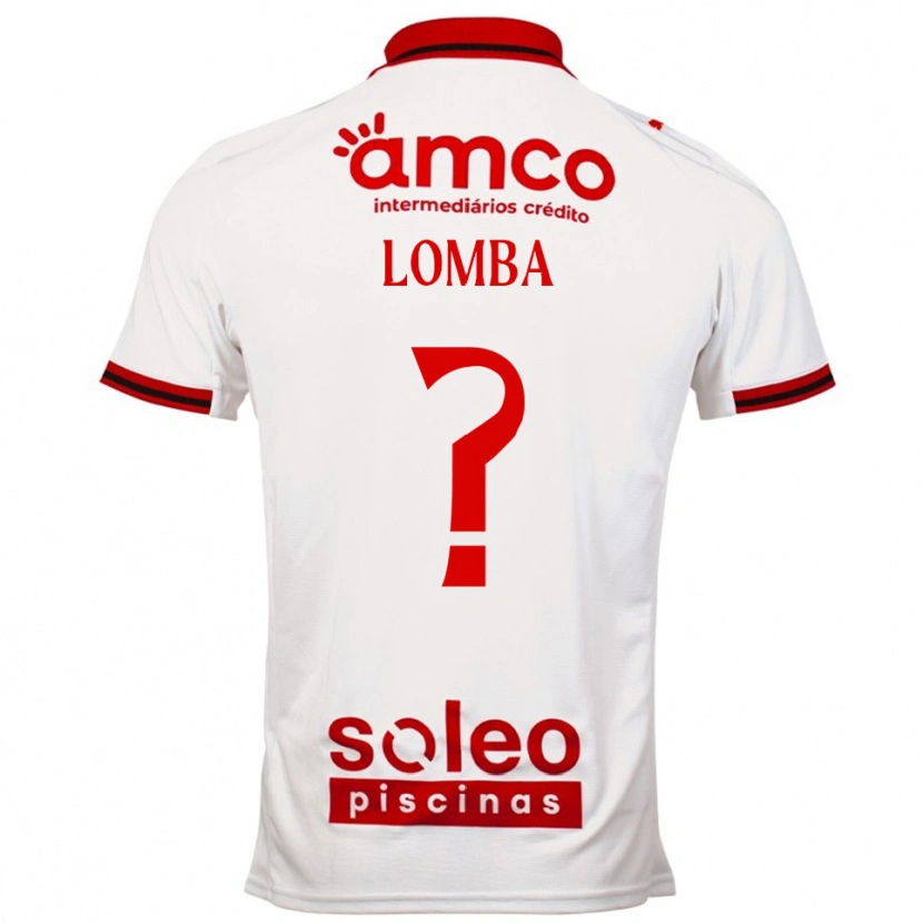 Danxen Herren João Lomba #0 Weiß Rot Auswärtstrikot Trikot 2025/26 T-Shirt Österreich