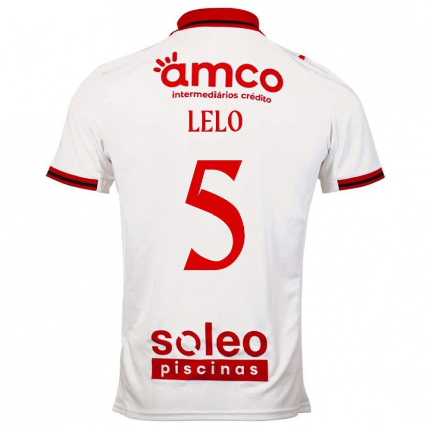 Danxen Herren Leonardo Lelo #5 Weiß Rot Auswärtstrikot Trikot 2025/26 T-Shirt Österreich