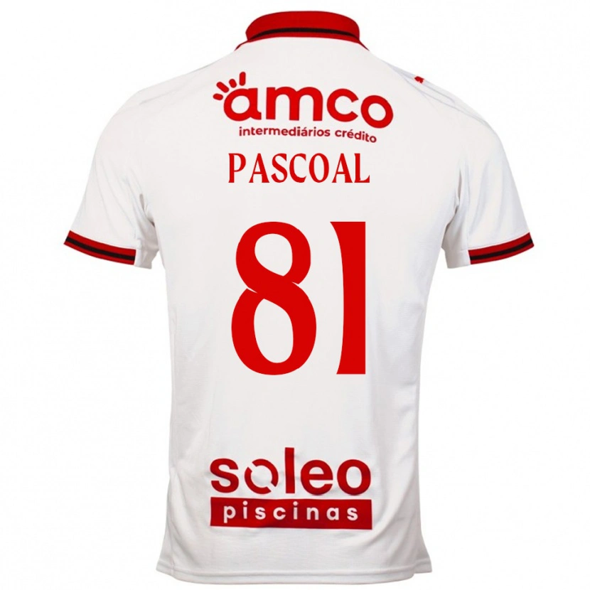 Danxen Herren Fodé Pascoal #81 Weiß Rot Auswärtstrikot Trikot 2025/26 T-Shirt Österreich