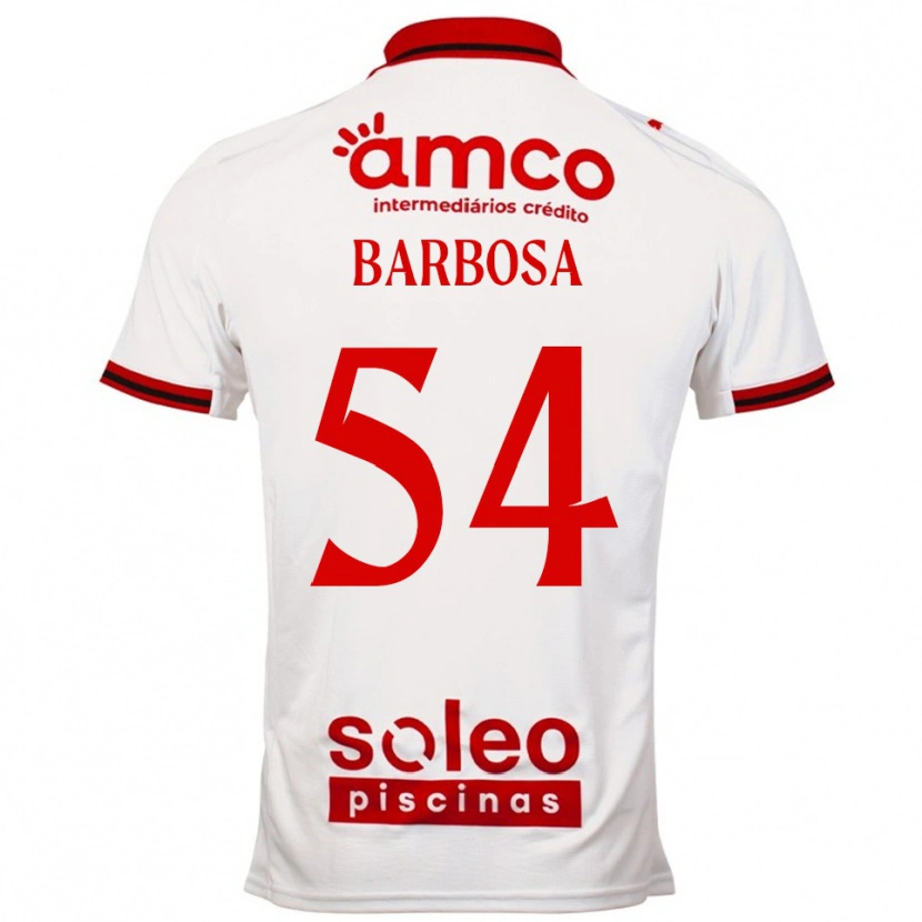 Danxen Herren Gui Barbosa #54 Weiß Rot Auswärtstrikot Trikot 2025/26 T-Shirt Österreich