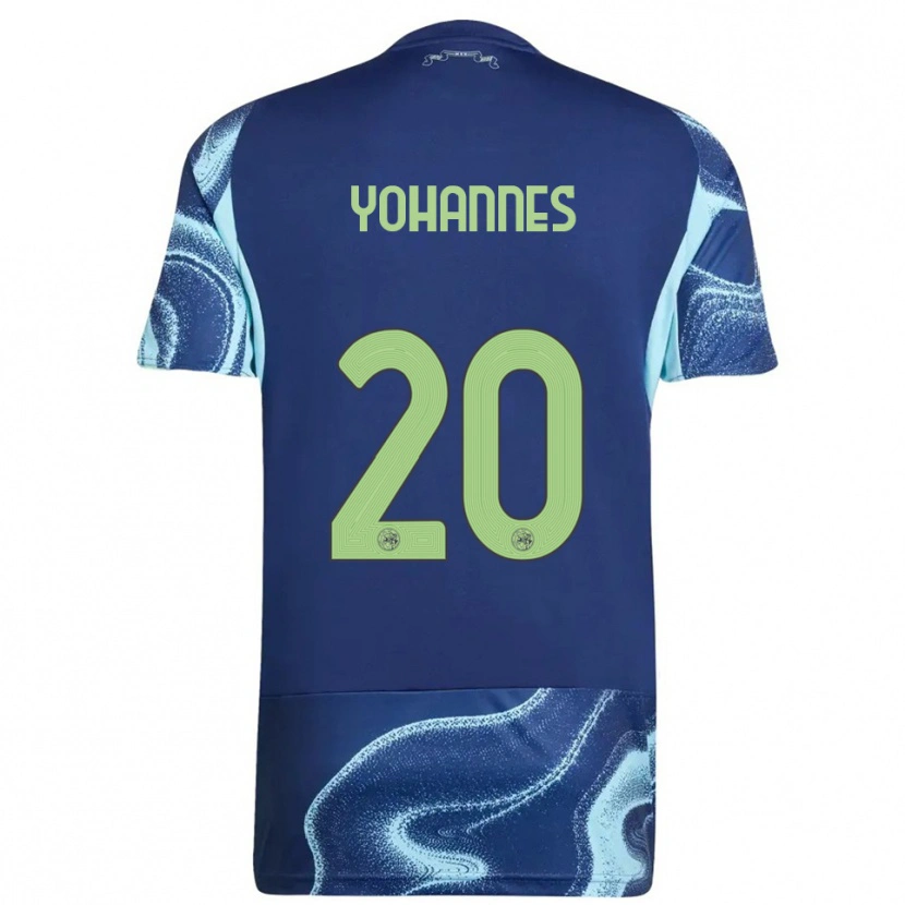 Danxen Herren Lily Yohannes #20 Marine Himmelblau Auswärtstrikot Trikot 2025/26 T-Shirt Österreich