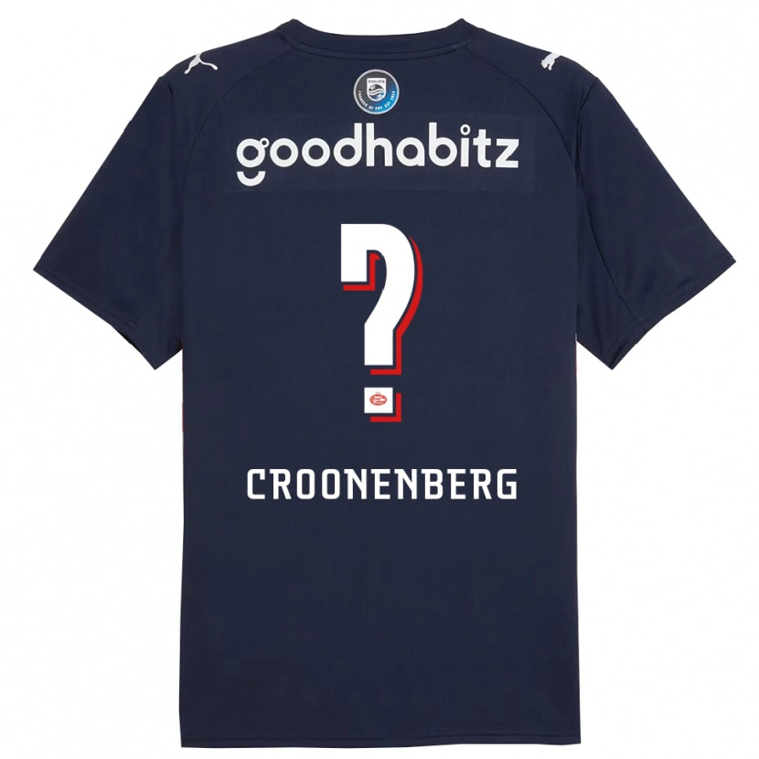 Danxen Herren Luca Croonenberg #0 Marine Weiß Auswärtstrikot Trikot 2025/26 T-Shirt Österreich
