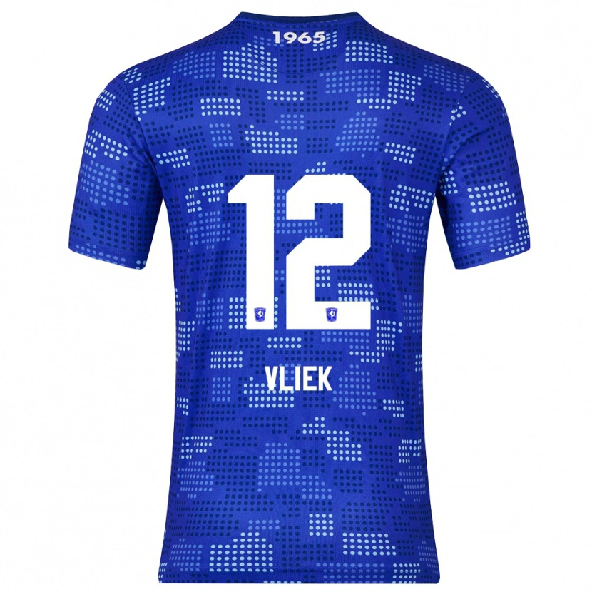 Danxen Herren Leonie Vliek #12 Blau Himmelblau Auswärtstrikot Trikot 2025/26 T-Shirt Österreich