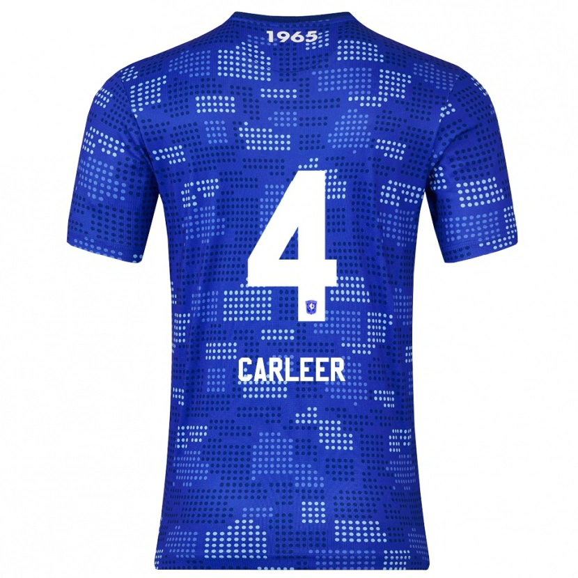 Danxen Herren Lieske Carleer #4 Blau Himmelblau Auswärtstrikot Trikot 2025/26 T-Shirt Österreich