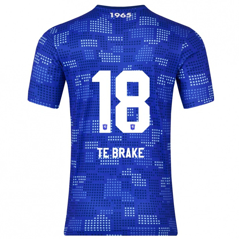 Danxen Herren Sophie Te Brake #18 Blau Himmelblau Auswärtstrikot Trikot 2025/26 T-Shirt Österreich
