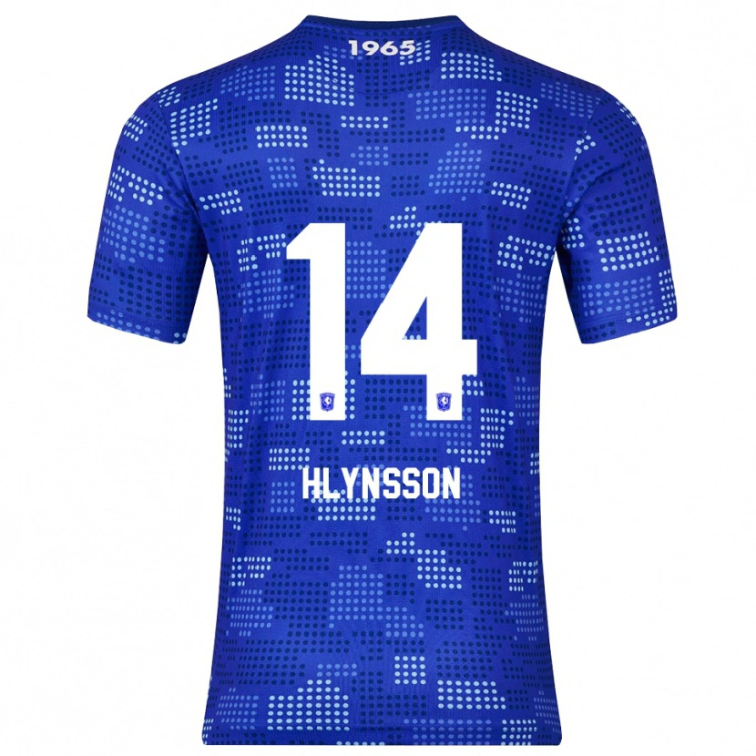 Danxen Herren Kristian Hlynsson #14 Blau Himmelblau Auswärtstrikot Trikot 2025/26 T-Shirt Österreich