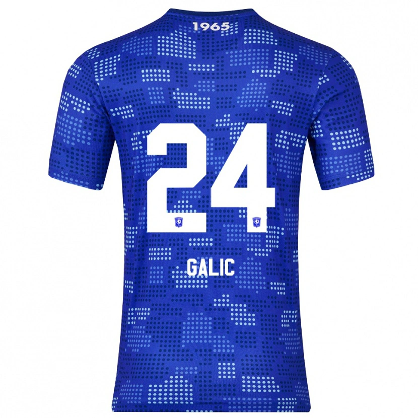 Danxen Herren Daniela Galic #24 Blau Himmelblau Auswärtstrikot Trikot 2025/26 T-Shirt Österreich