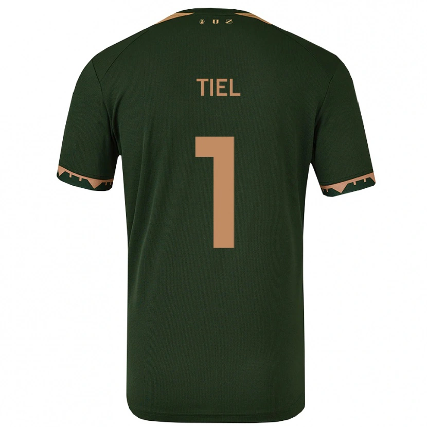 Danxen Herren Mick Tiel #1 Grün Gold Auswärtstrikot Trikot 2025/26 T-Shirt Österreich
