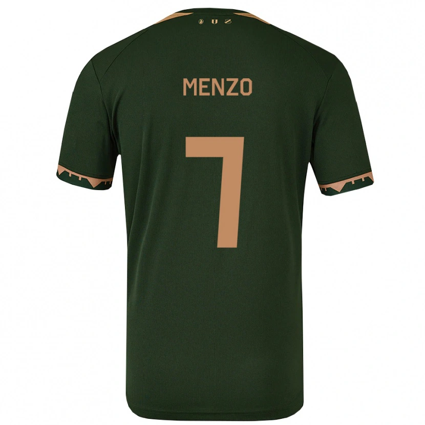 Danxen Herren Björn Menzo #7 Grün Gold Auswärtstrikot Trikot 2025/26 T-Shirt Österreich