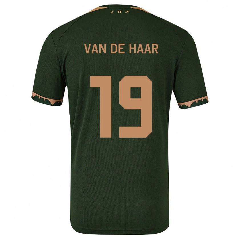Danxen Herren Jesse Van De Haar #19 Grün Gold Auswärtstrikot Trikot 2025/26 T-Shirt Österreich