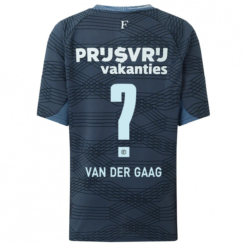 Danxen Herren Bo Van Der Gaag #0 Schwarz Grau Auswärtstrikot Trikot 2025/26 T-Shirt Österreich