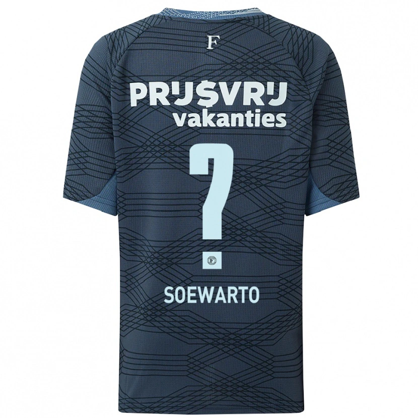 Danxen Herren Quenay Soewarto #0 Schwarz Grau Auswärtstrikot Trikot 2025/26 T-Shirt Österreich