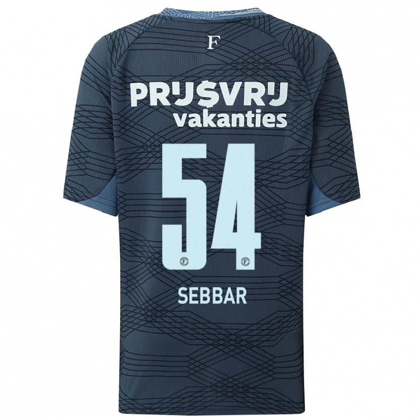 Danxen Herren Marouane Sebbar #54 Schwarz Grau Auswärtstrikot Trikot 2025/26 T-Shirt Österreich