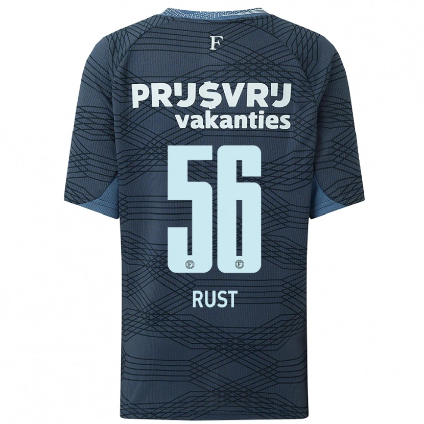 Danxen Herren Fabiano Rust #56 Schwarz Grau Auswärtstrikot Trikot 2025/26 T-Shirt Österreich