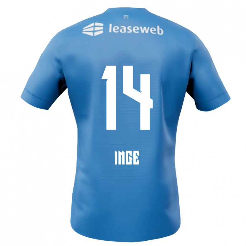 Danxen Herren Kiani Inge #14 Blau Weiß Auswärtstrikot Trikot 2025/26 T-Shirt Österreich