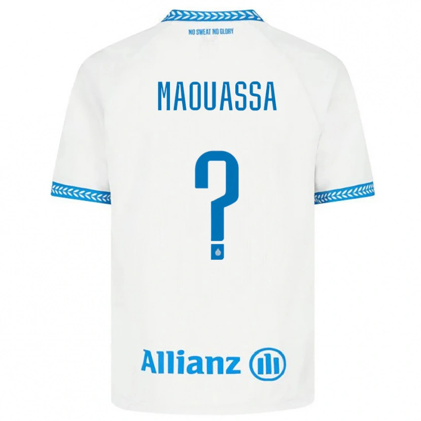 Danxen Herren Faitout Maouassa #0 Blau Weiß Auswärtstrikot Trikot 2025/26 T-Shirt Österreich