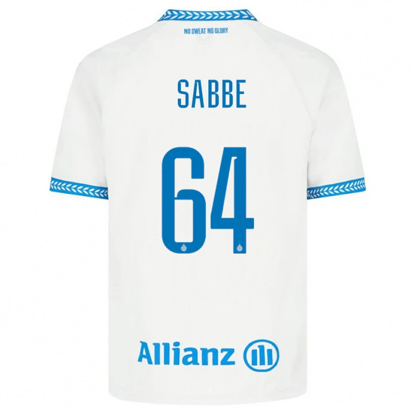 Danxen Herren Kyriani Sabbe #64 Blau Weiß Auswärtstrikot Trikot 2025/26 T-Shirt Österreich