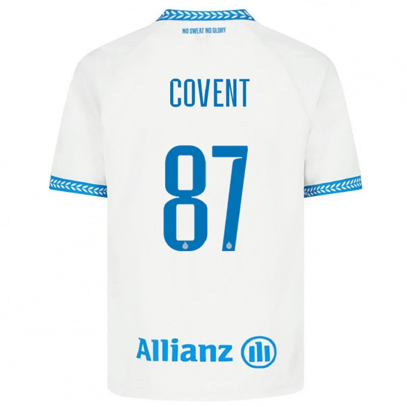 Danxen Herren Jorijn Covent #87 Blau Weiß Auswärtstrikot Trikot 2025/26 T-Shirt Österreich