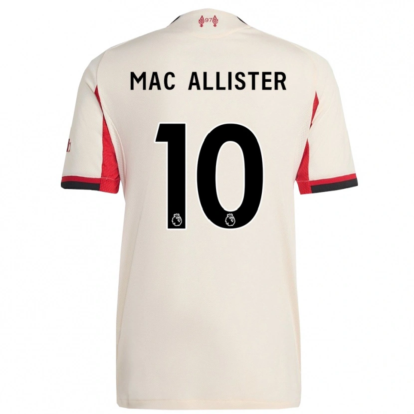 Danxen Herren Alexis Mac Allister #10 Weiß Schwarz Auswärtstrikot Trikot 2025/26 T-Shirt Österreich