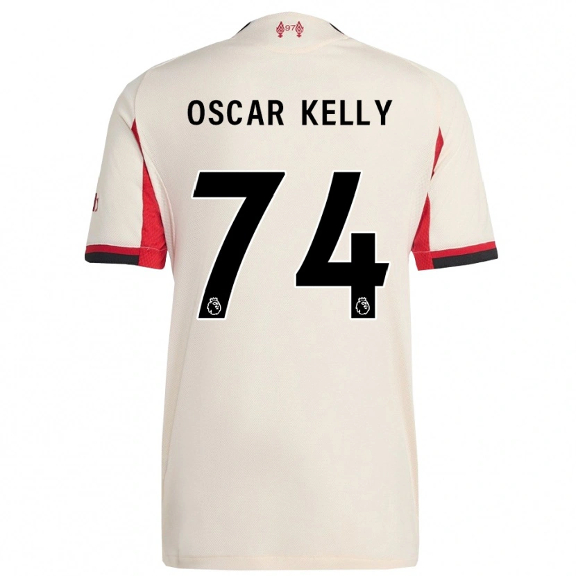 Danxen Herren Oscar Kelly #74 Weiß Schwarz Auswärtstrikot Trikot 2025/26 T-Shirt Österreich