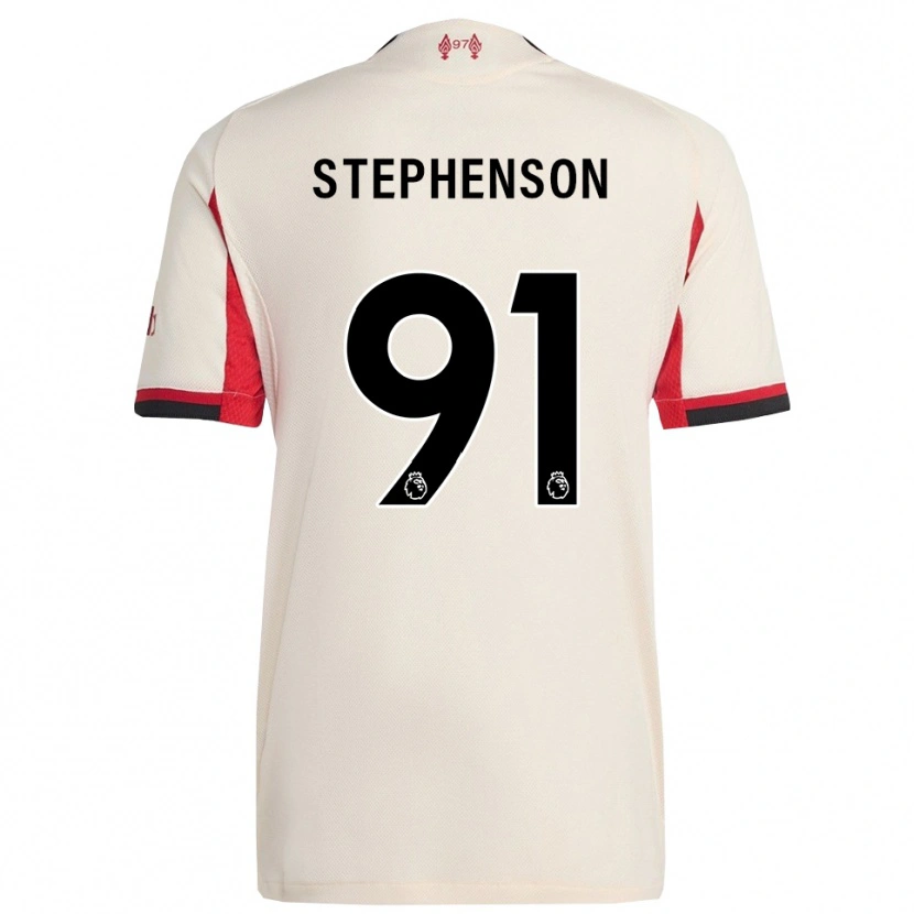 Danxen Herren Luca Stephenson #91 Weiß Schwarz Auswärtstrikot Trikot 2025/26 T-Shirt Österreich