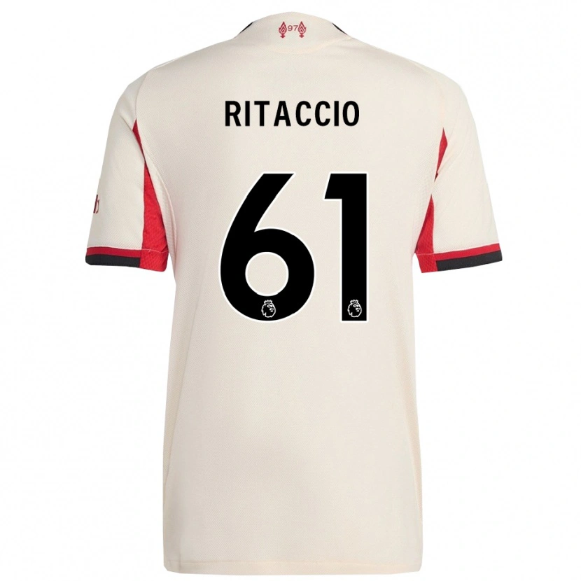 Danxen Herren Matteo Ritaccio #61 Weiß Schwarz Auswärtstrikot Trikot 2025/26 T-Shirt Österreich