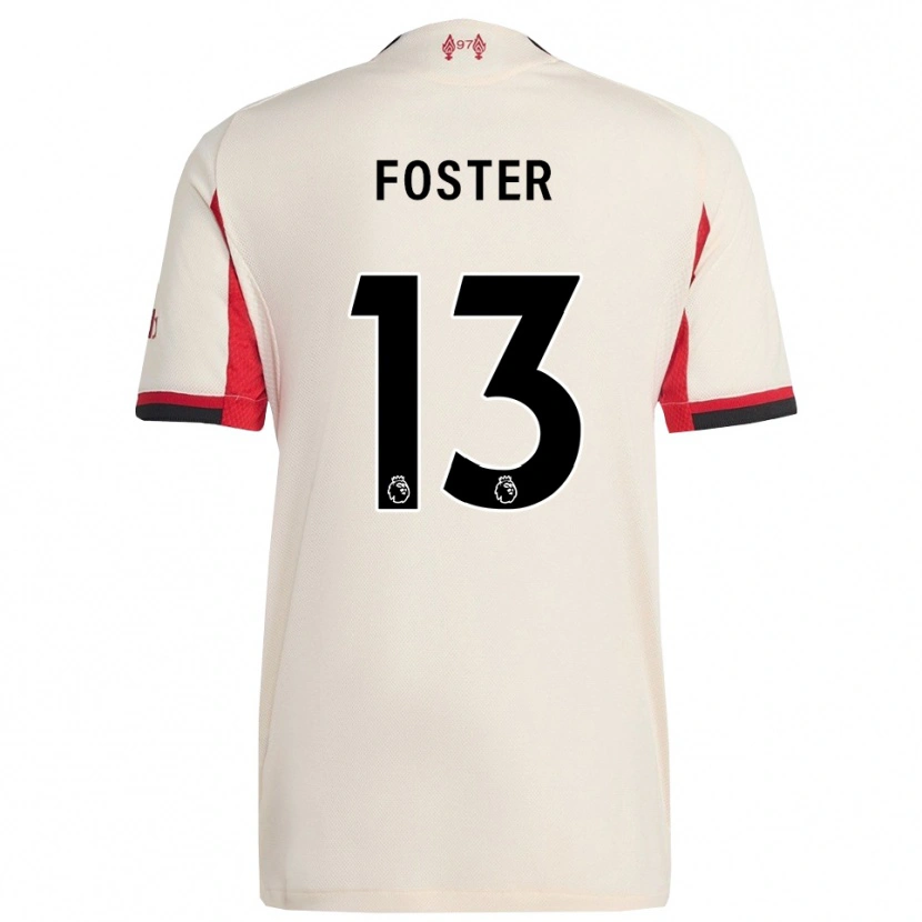 Danxen Herren Rylee Foster #13 Weiß Schwarz Auswärtstrikot Trikot 2025/26 T-Shirt Österreich