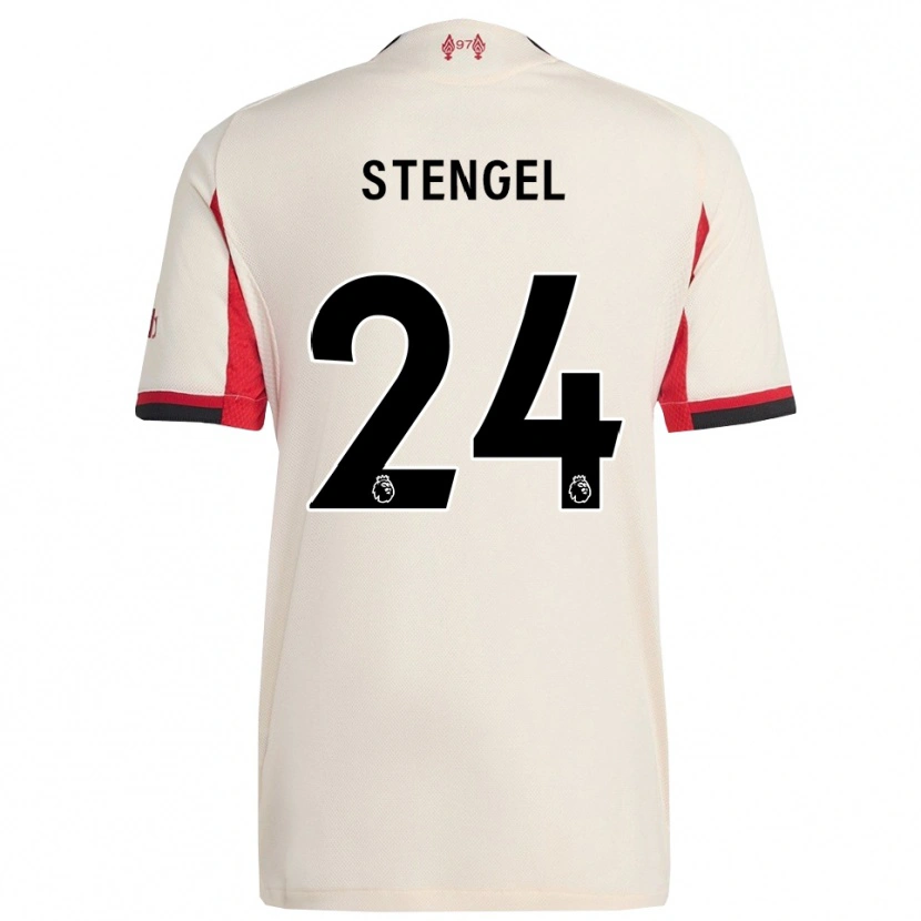 Danxen Herren Katie Stengel #24 Weiß Schwarz Auswärtstrikot Trikot 2025/26 T-Shirt Österreich