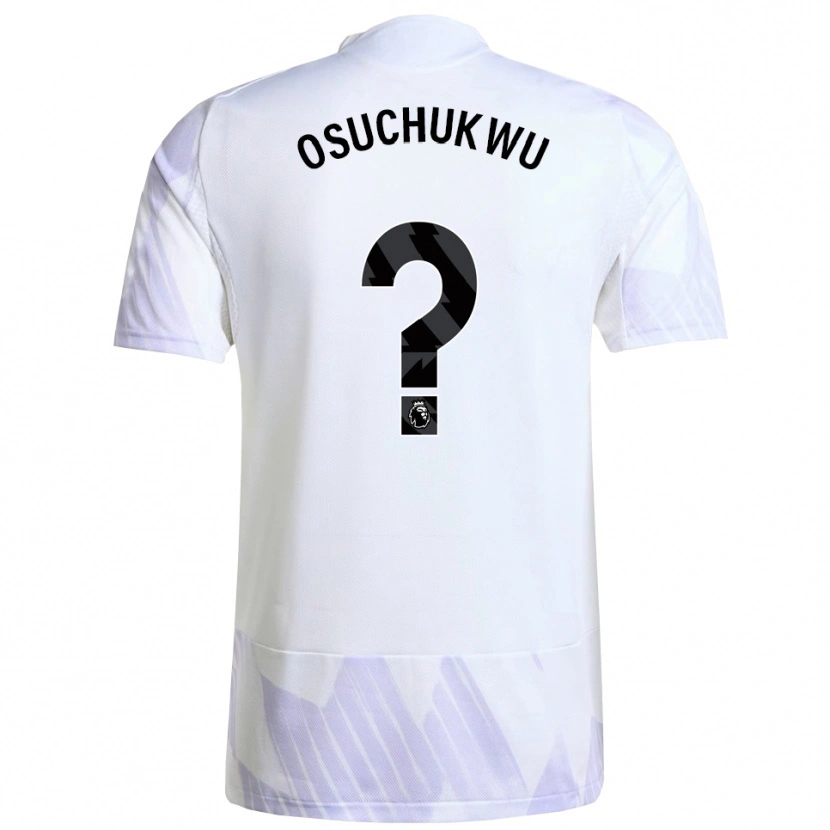 Danxen Herren Darlington Osuchukwu #0 Weiß Lila Lila Auswärtstrikot Trikot 2025/26 T-Shirt Österreich