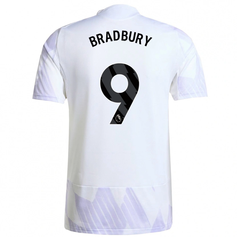 Danxen Herren Louie Bradbury #9 Weiß Lila Lila Auswärtstrikot Trikot 2025/26 T-Shirt Österreich