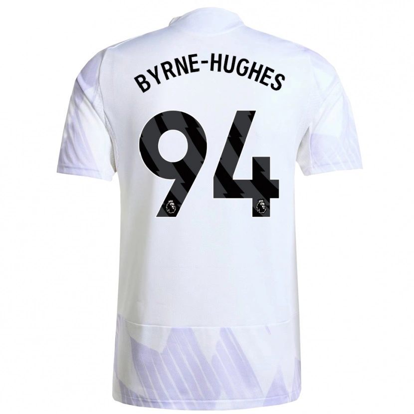 Danxen Herren Cameron Byrne-Hughes #94 Weiß Lila Lila Auswärtstrikot Trikot 2025/26 T-Shirt Österreich