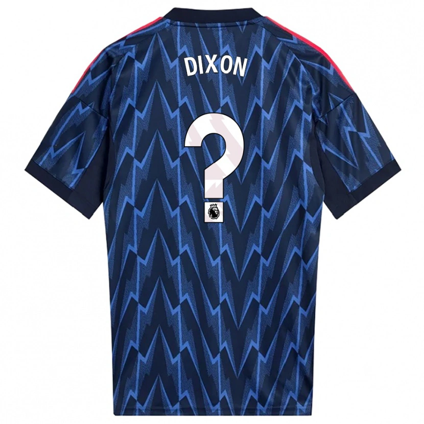 Danxen Herren Danny Dixon #0 Marine Rot Auswärtstrikot Trikot 2025/26 T-Shirt Österreich